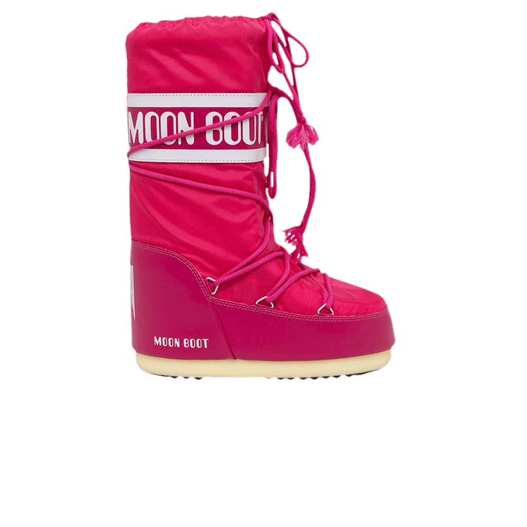 Moon Boot Icon Nylon Boot 'Magenta'