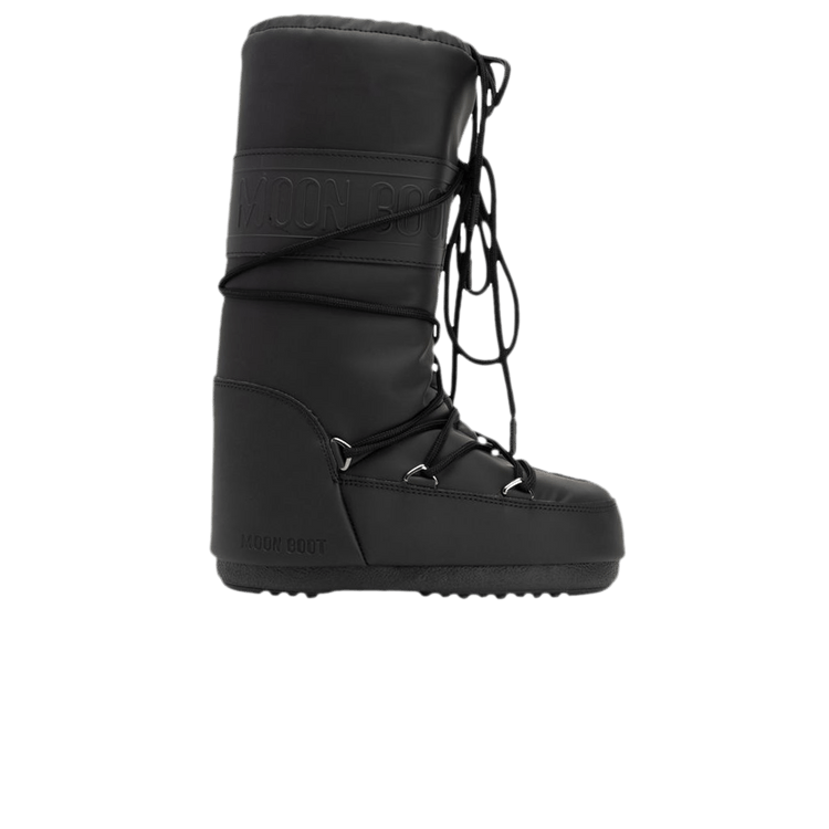 Moon Boot Icon Rubber Boot 'Black'