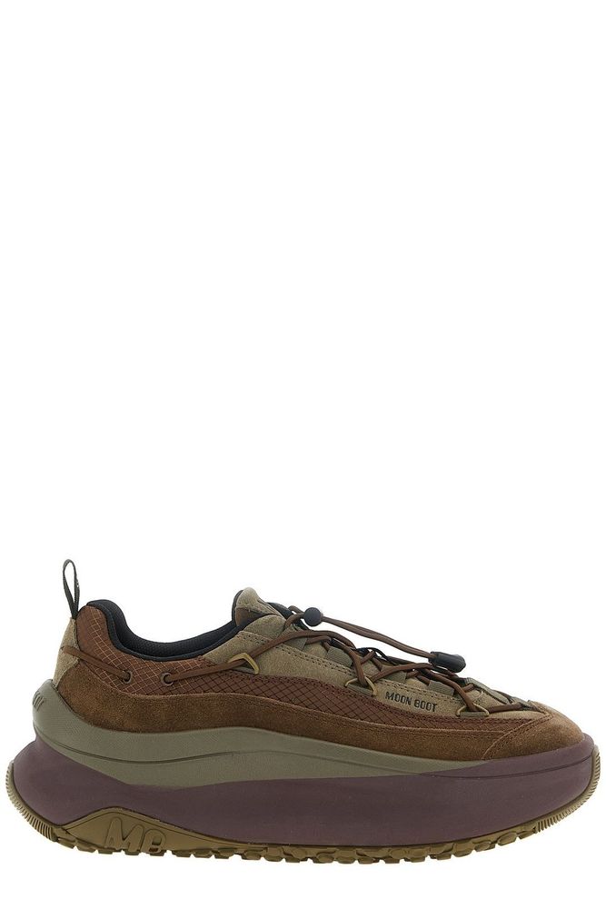 Moon Boot Chunky Sole Lace-Up Sneakers