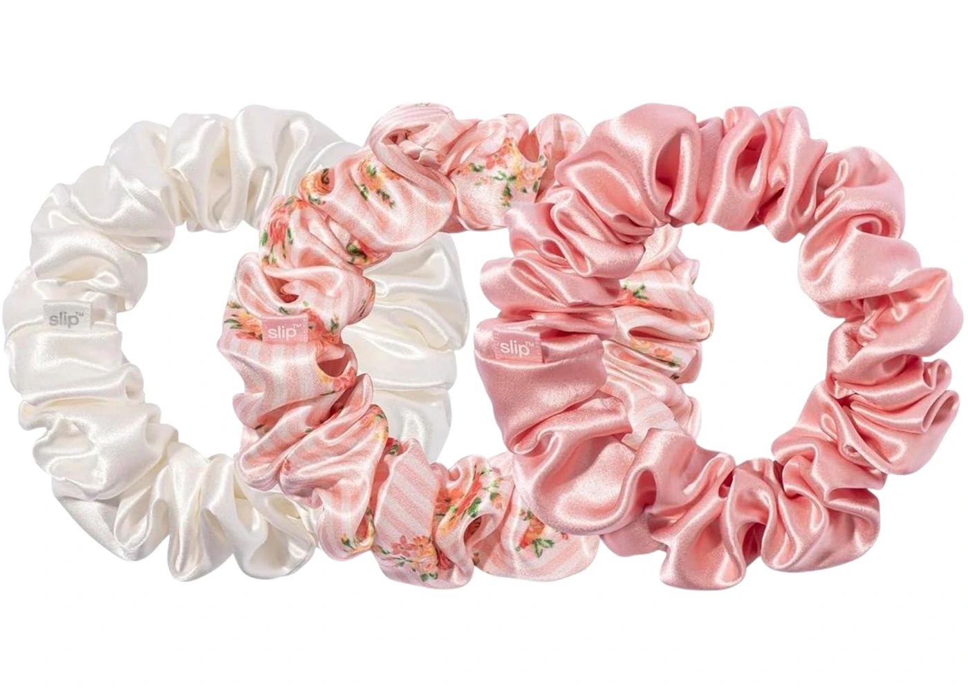 Slip Logo Scrunchie (3 Pack) Multicolor