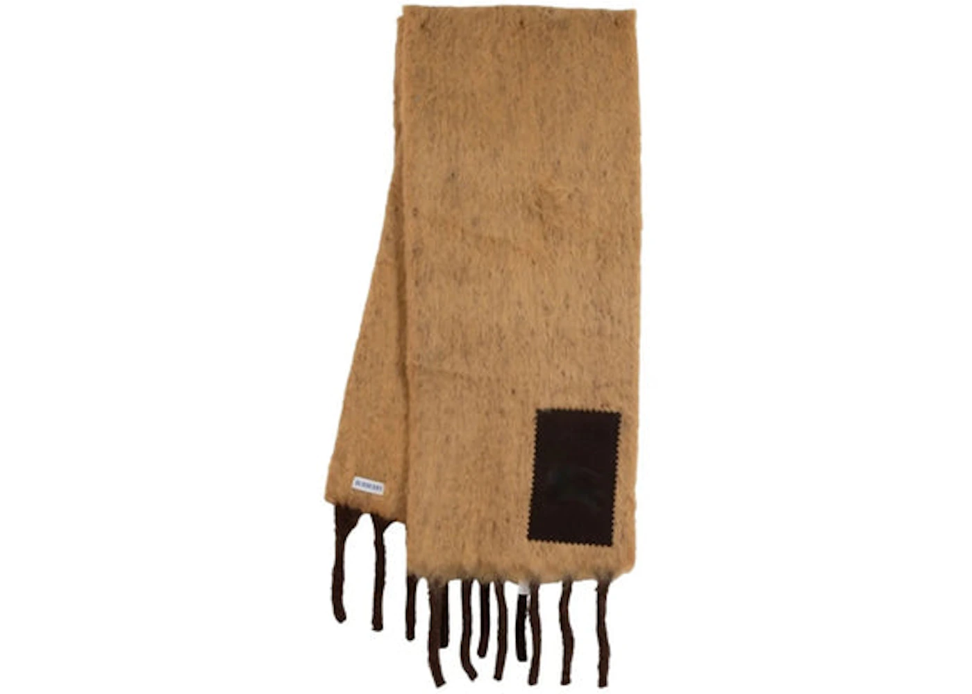 Burberry Mu BrUShed Alpaca Scarf Deer Brown