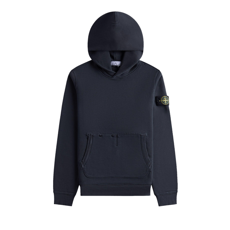 Stone Island Compass Patch Hoodie 'Black'