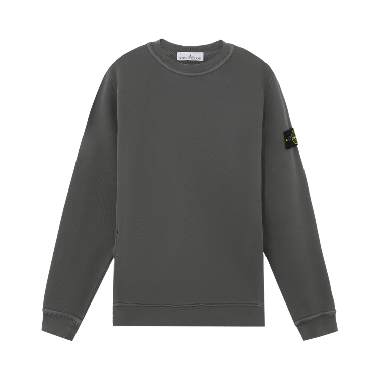 Stone Island Dyed Sweatshirt 'Lead Grey'