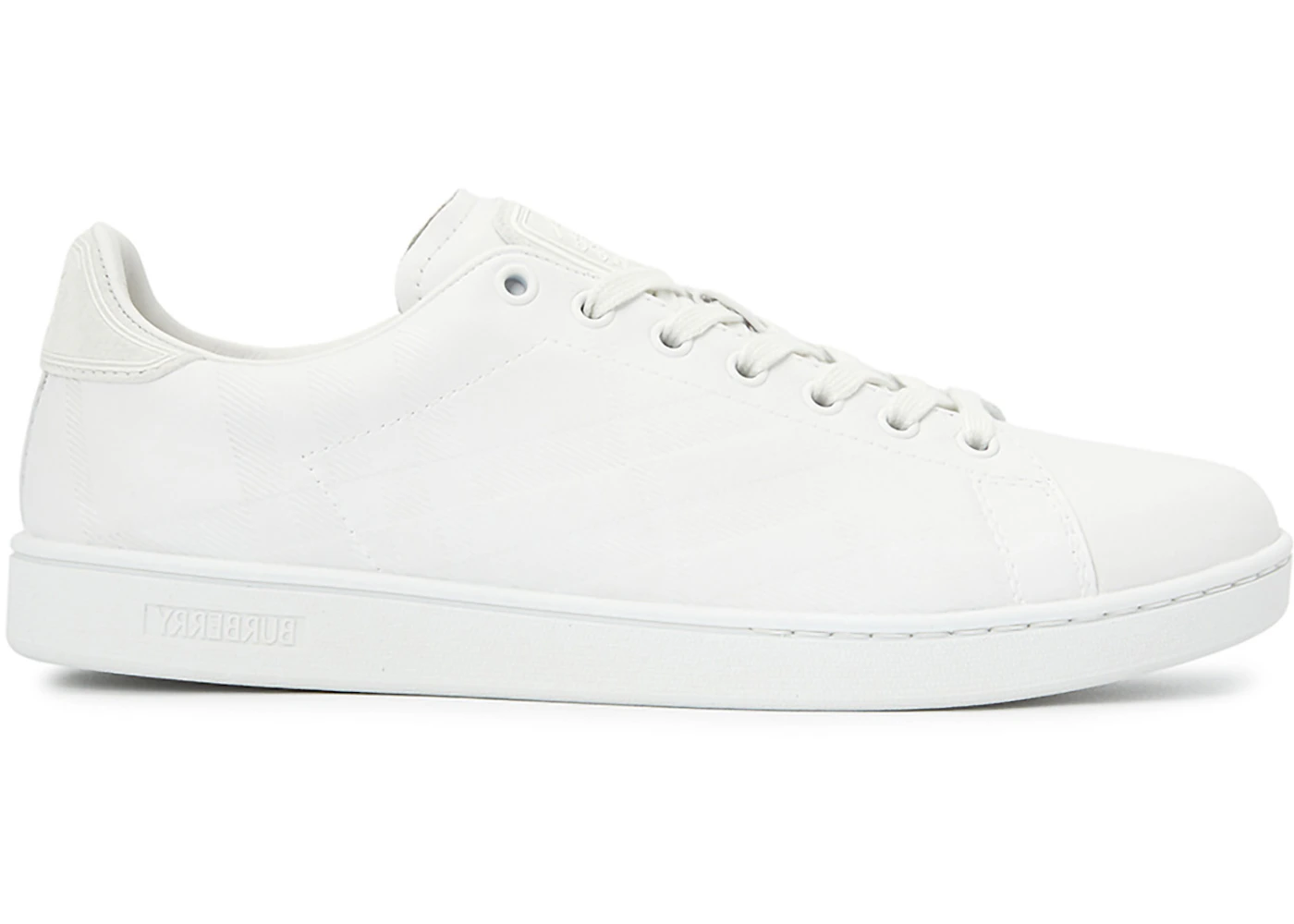 Burberry Set Check Sneaker White Check