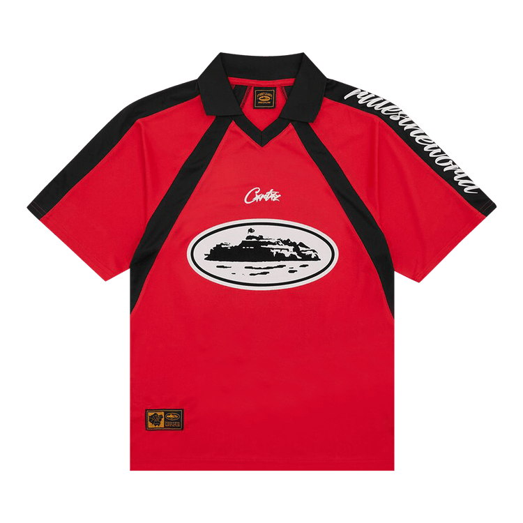 Corteiz Alcatraz Football Jersey 'Red'