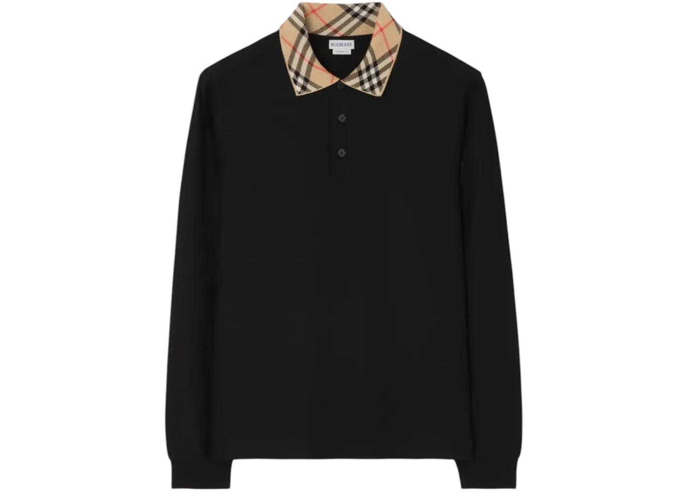Burberry Evan Long Sleeve Top Black