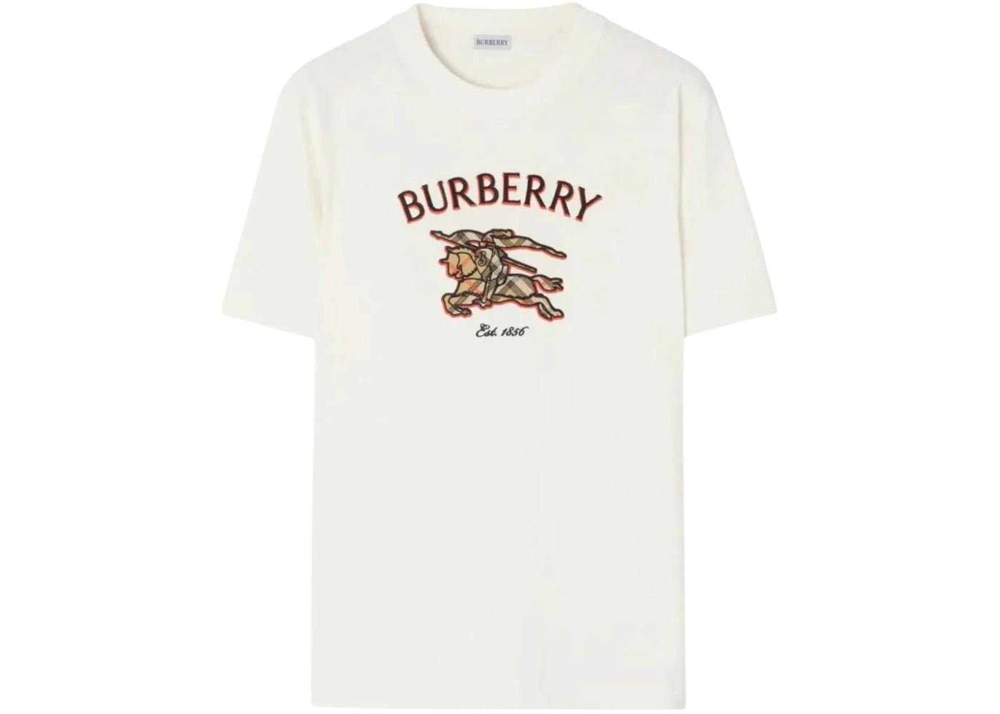 Burberry Ryan Bby Chk Ekd Top Chalk
