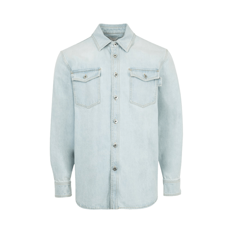 Bottega Veneta Denim Classic Shirt 'Light Blue'