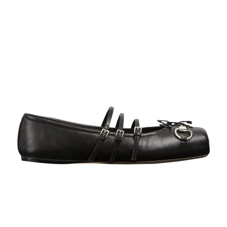 Gucci Wmns Horsebit Ballet Flat 'Black'