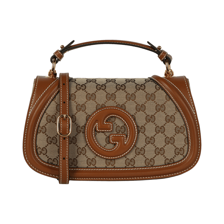 Gucci Blondie Medium Top Handle Bag 'Beige/Ebony/Sundial'