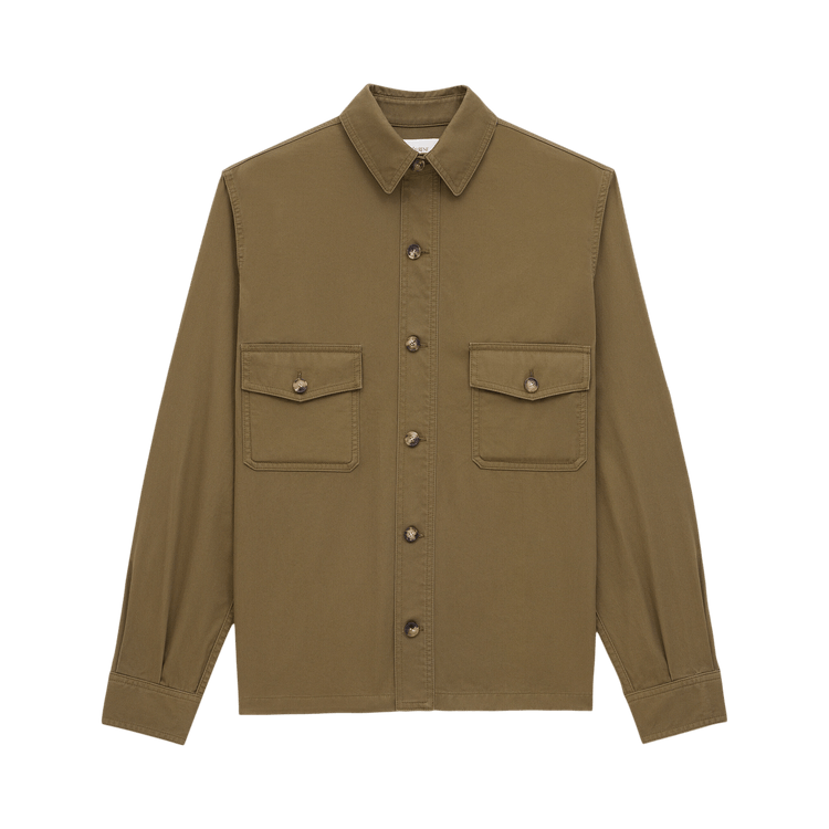 Saint Laurent Overshirt 'Authentic Khaki'