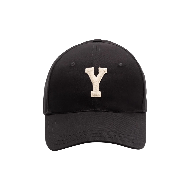 Saint Laurent Baseball Cap 'Black/Ivory'