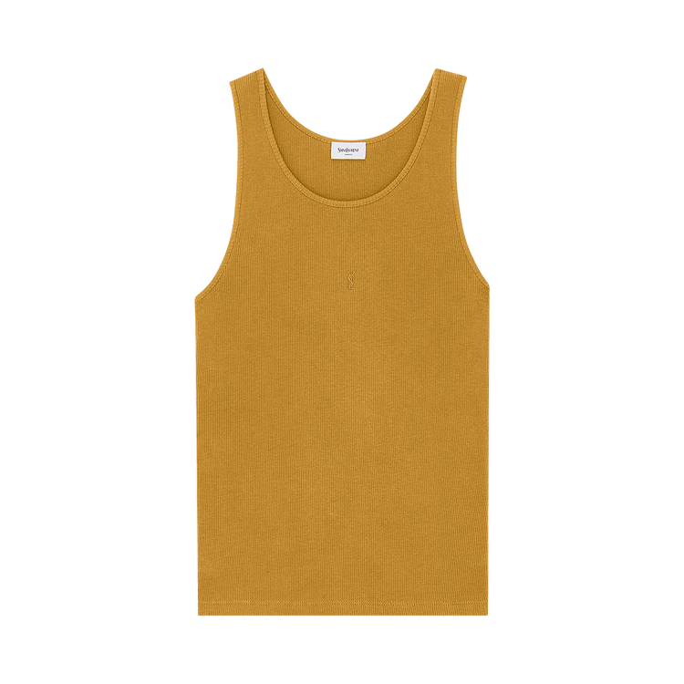 Saint Laurent Debardeur Broderie C 'Miel Fonce'