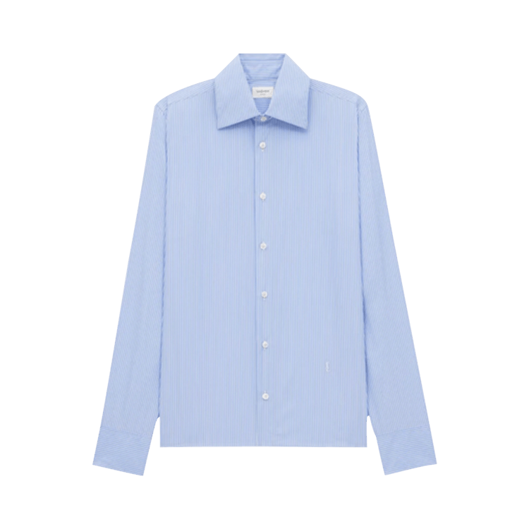 Saint Laurent Popeline Rayure Business 'Bleu/Blanc'