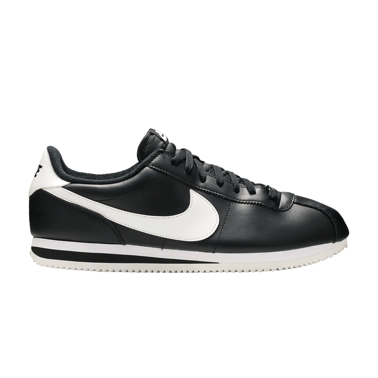 Nike Cortez Basic Leather 'Black White'