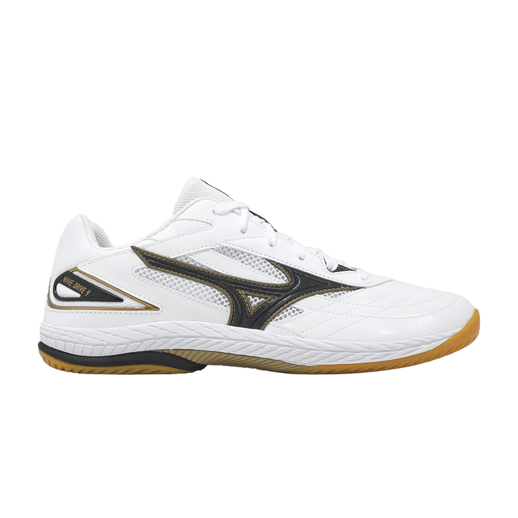 Mizuno Wave Drive 9 'White Black Gold'