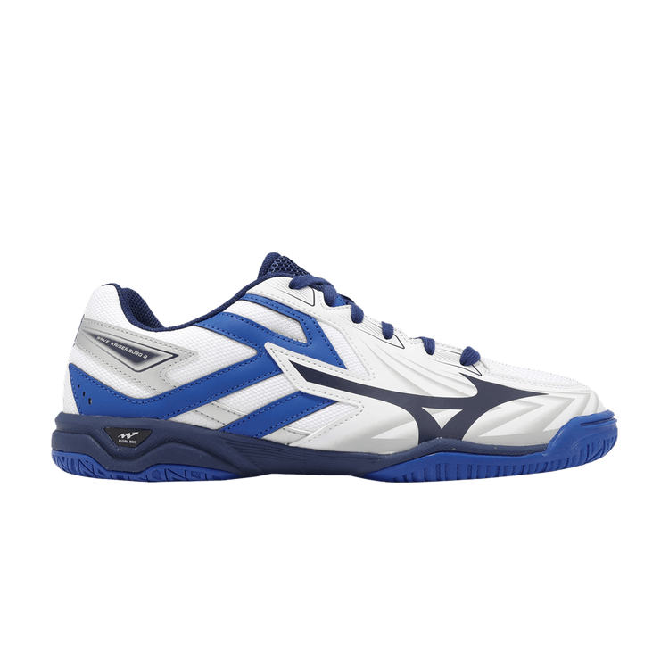Mizuno Wave Kaiserburg 8 Wide 'White Estate Blue'