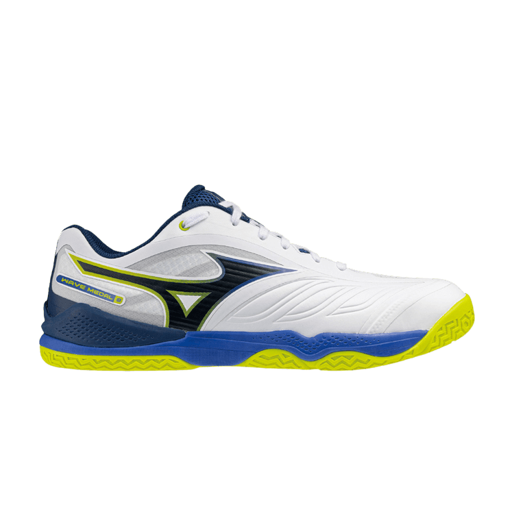 Mizuno Wave Medal 8 White 'Blue Lime'