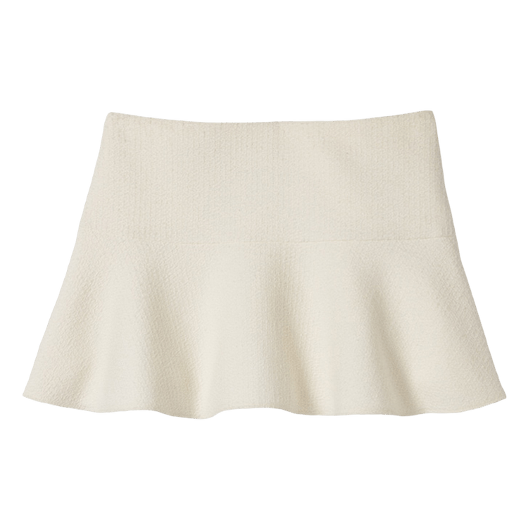 Gucci Wool Boucle Skirt 'Off White'