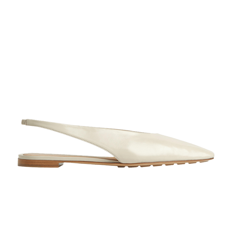 Bottega Veneta Wmns Sofia Sling Back Ballerina 'Sea Salt'