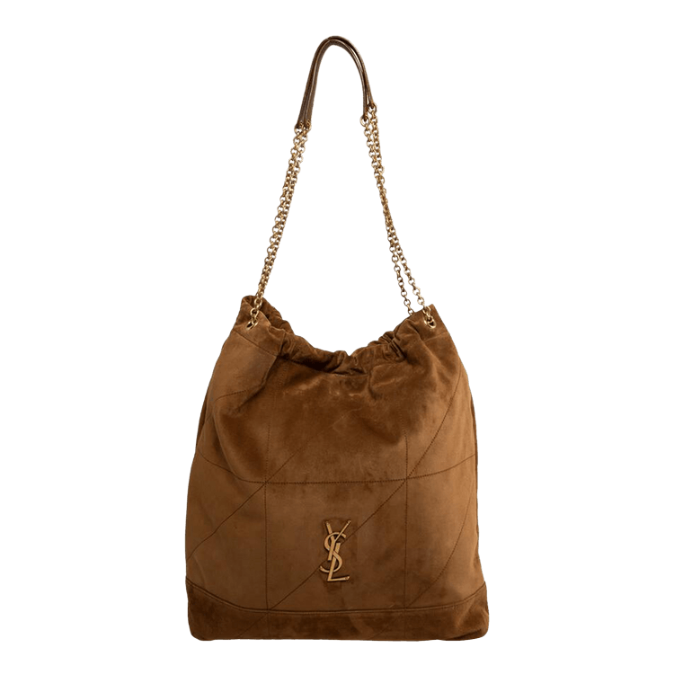 Saint Laurent Jamie Large Pochon 'Caramel Cognac'