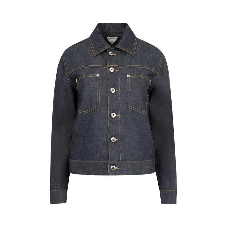 Bottega Veneta Denim Shirt Jacket 'Indigo'