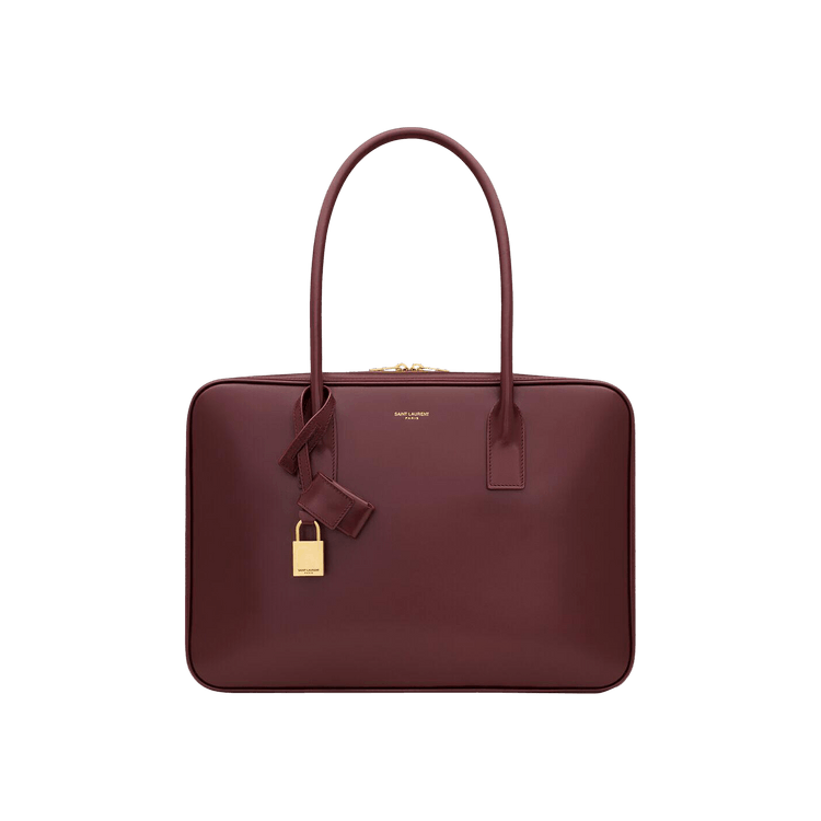 Saint Laurent Sac De Jour Bauletto Bag In Box Saint Laurent 'Hot Wine'