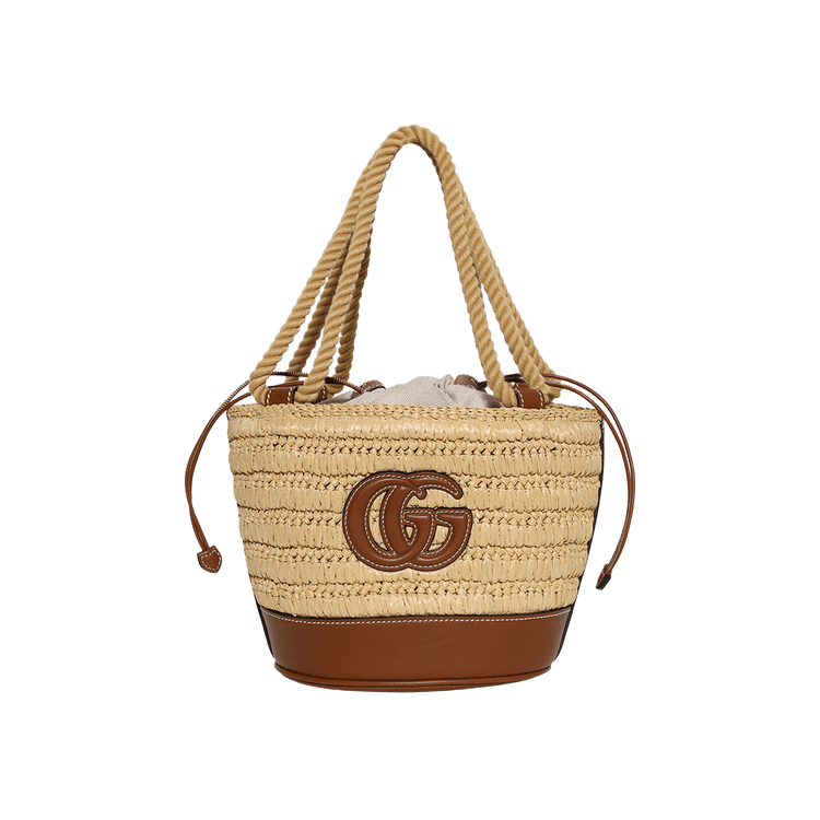 Gucci Handbag 'Natural Raffia'