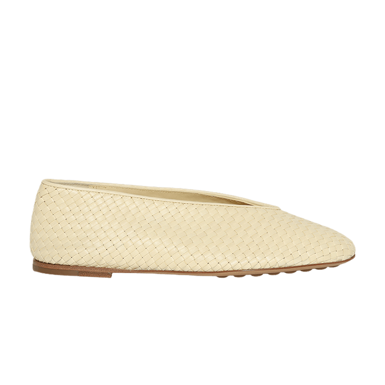 Bottega Veneta Wmns Ballerina Flat 'Camomile'