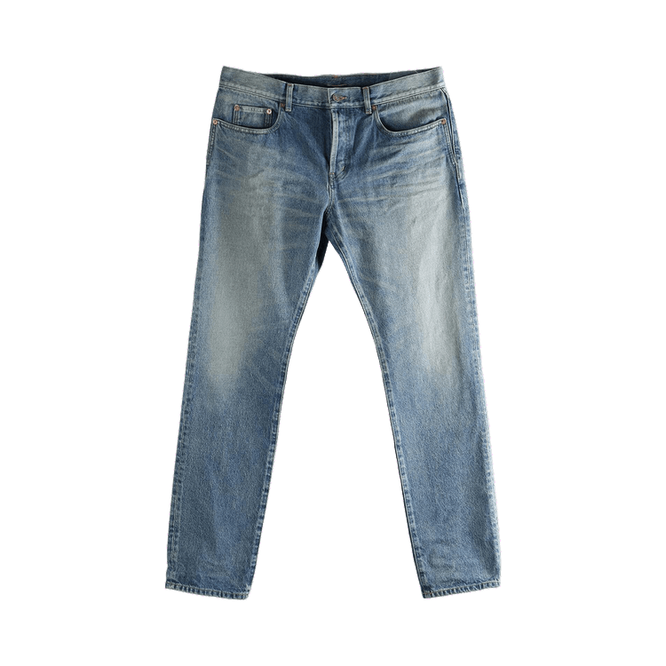 Saint Laurent Relaxed Slim Jean 'Indigo Ocean'