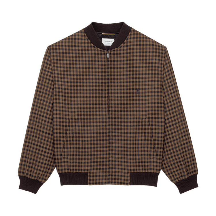 Saint Laurent Teddy Loose Zippe 'Beige/Noir/Multicolor'