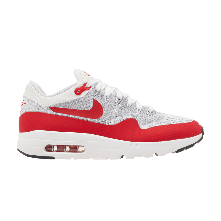 Nike Air Max 1 Ultra Flyknit 'White University Red'