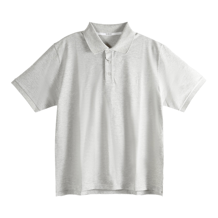 Saint Laurent Classique Bande Polo 'Gris Chine'