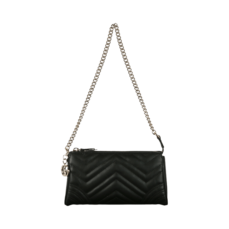 Gucci GG Marmont Small Shoulder Bag 'Nero Nero'