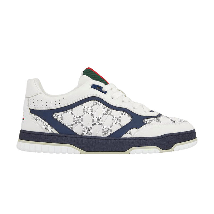 Gucci Re-Web Sneaker 'White Blue GG Leather'