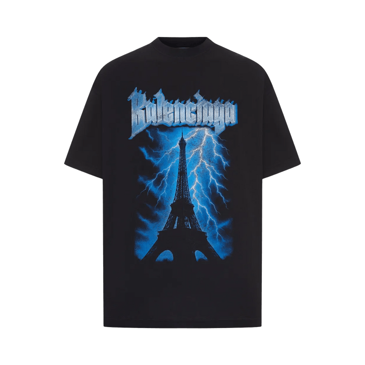 Balenciaga Oversized T-Shirt 'Black'