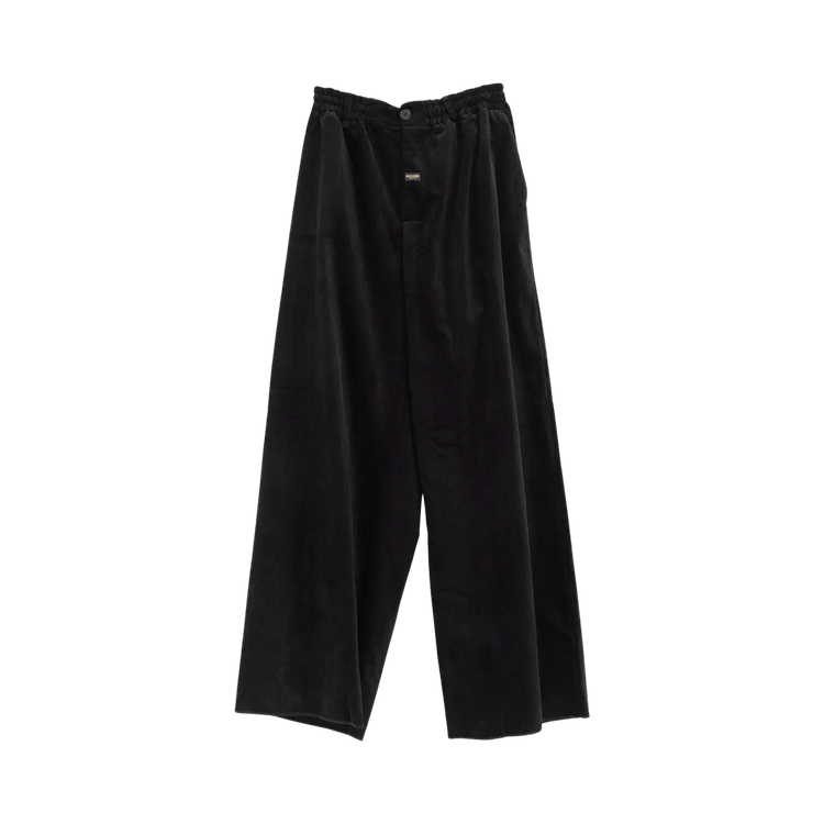 Martine Rose Extreme Wide Leg Tailored Trouser 'Black'