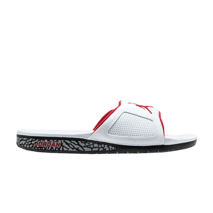 Air Jordan Hydro 3 Retro Slide 'White University Red'