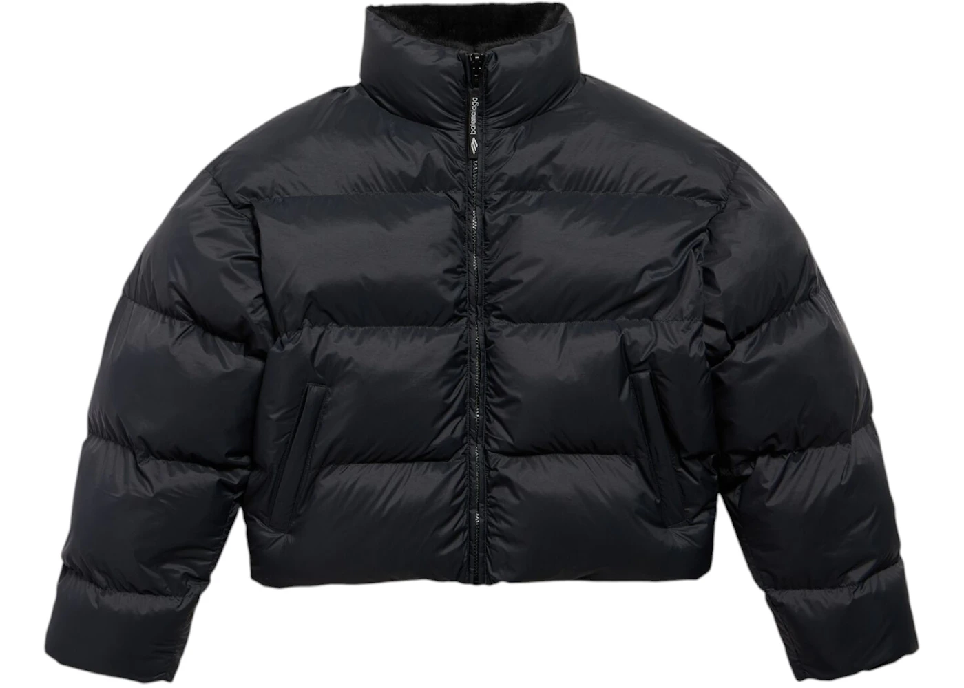 Balenciaga Ski Reversible Puffer Jacket Black/Brown
