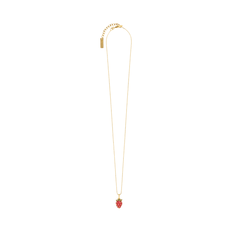Saint Laurent Necklace 'Dore/Vert/Rouge'