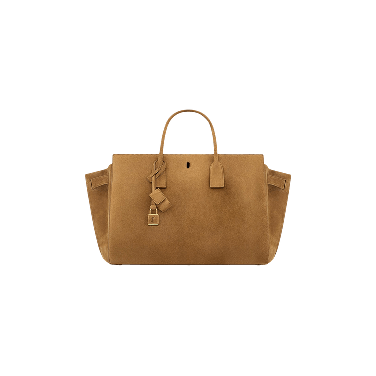 Saint Laurent YSL Large Sac De Jour Tote Bag 'Orange Caramel Cognac'
