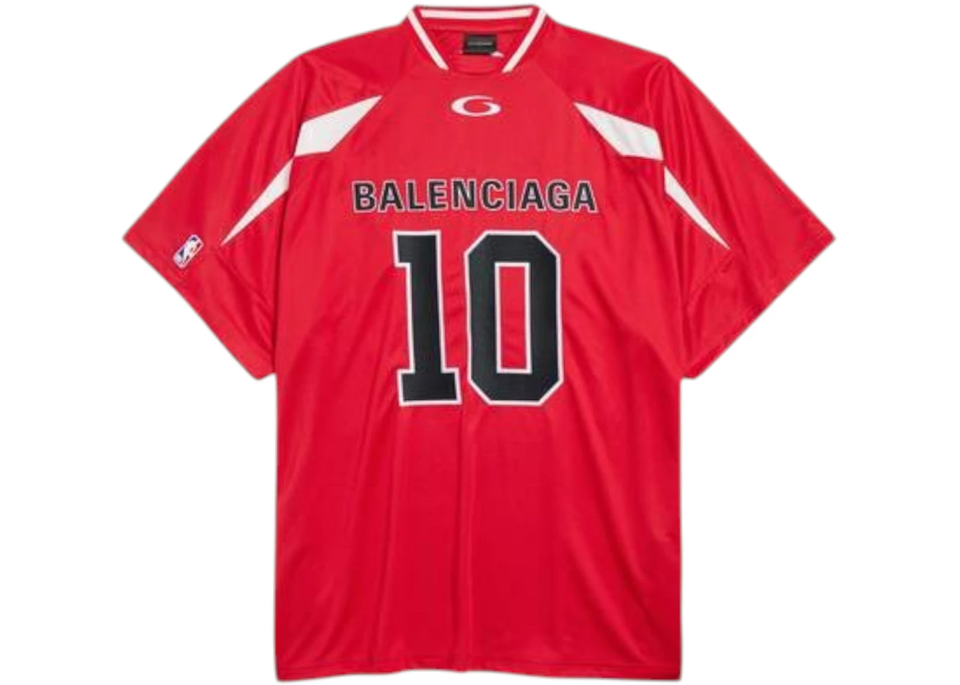 Balenciaga x NBA Oversized T-shirt Red