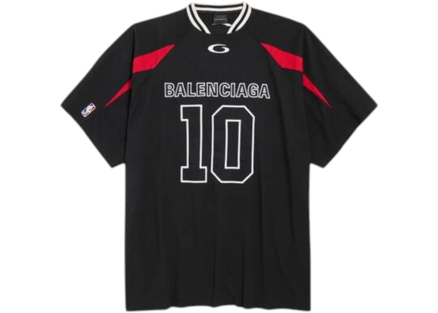 Balenciaga x NBA Oversized T-shirt Black/Multicolor