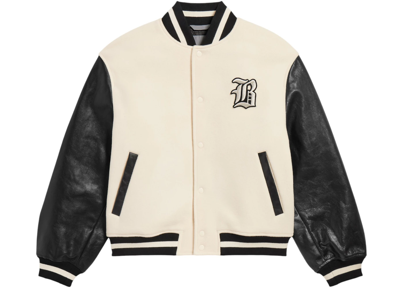 Balenciaga x NBA Varsity Jacket Black/White