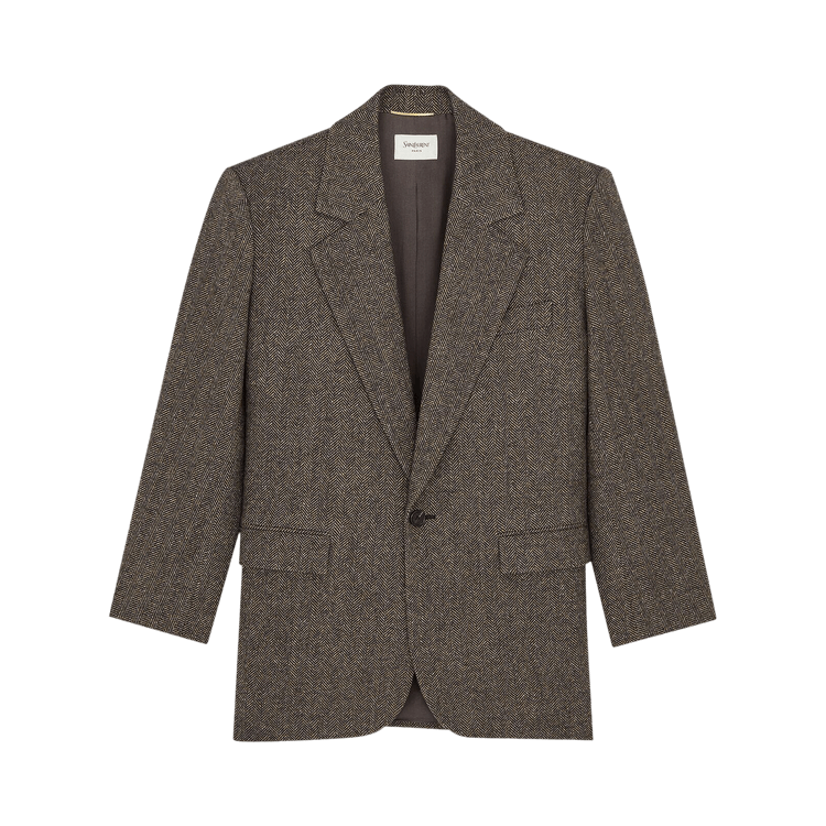 Saint Laurent Veste 'Brown'
