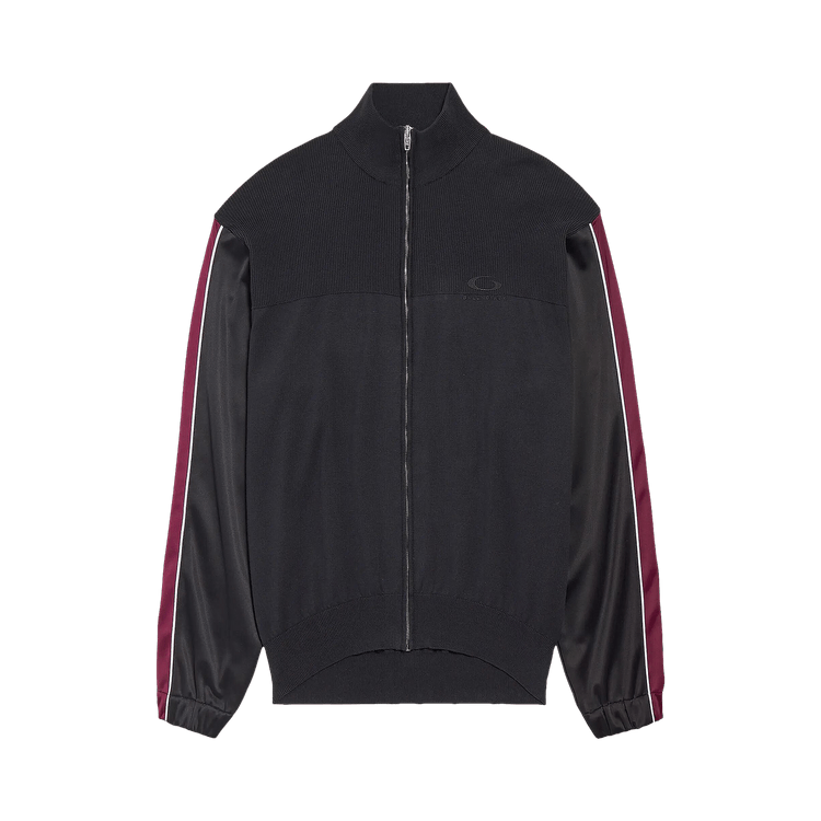 Balenciaga Hybrid Zip Up Hoodie 'Dark Grey'