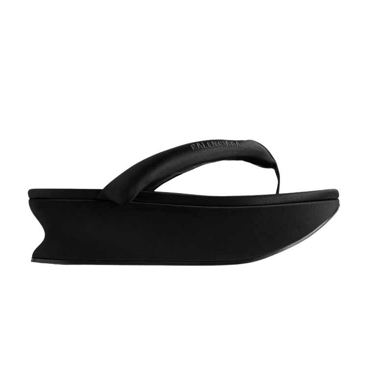 Balenciaga Wmns Gaeta Thong Sandal 'Black'