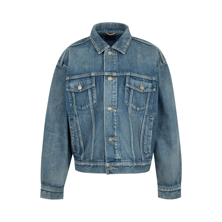 Saint Laurent 70s Trucker Jacket 'Blue San Francisco'