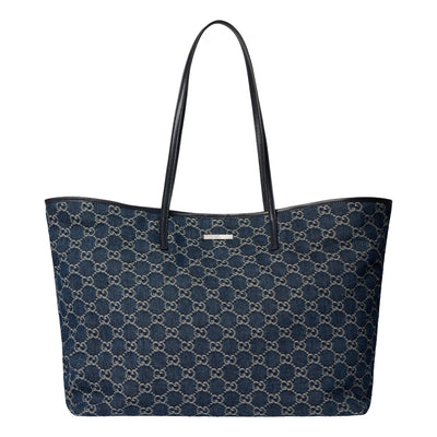 (WMNS) Gucci Tribeca Large Tote Bag 'Dark Blue'