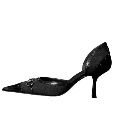 (WMNS) Gucci Savoy Pump 'Black'